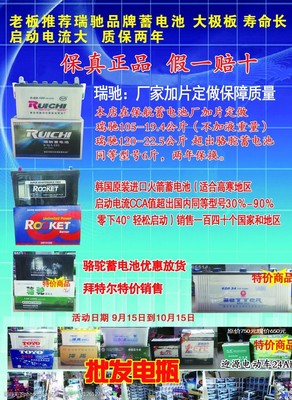 電瓶產品宣傳圖 高效傳播，精準觸達國內多元市場